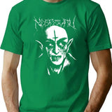 Black Metal Nosferatu T-Shirt for Men & Women, T-Shirts Graphic Tee - Green