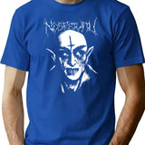 Black Metal Nosferatu T-Shirt for Men & Women, T-Shirts Graphic Tee - Blue