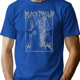 Black Metal Phillip T-Shirt for Men & Women, T-Shirts Graphic Tee - Blue