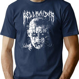 Black Metal Pinhead T-Shirt for Men & Women, T-Shirts Graphic Tee - Navy
