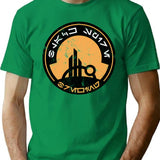 Black Spire Brewing Vintage T-Shirt - Retro Graphic Casual Tee - Green