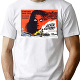 Black Sunday T-Shirt for Men & Women, T-Shirts Graphic Tee - White