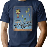 Blackadder - Join The Woman's Auxiliary Balloon Corps T-Shirt - Navy