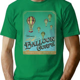 Blackadder - Join The Woman's Auxiliary Balloon Corps T-Shirt - Green