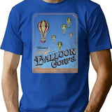 Blackadder - Join The Woman's Auxiliary Balloon Corps T-Shirt - Blue
