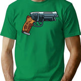 Blade Runner Gun T-Shirt for Men & Women, T-Shirts Graphic Tee - Green