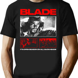 Blade T-Shirt for Men & Women, T-Shirts Graphic Tee - Black