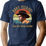 Blazing Saddles Western Comedy Vintage Movie Funny Vintage T-Shirt - Navy