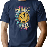 Blinks 182 Band Blinks 182 Concert T-Shirt - Navy