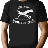 Bloodborne Hunters Club T-Shirt for Men & Women, T-Shirts Graphic Tee - Black