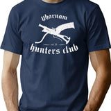 Bloodborne Hunters Club T-Shirt for Men & Women, T-Shirts Graphic Tee - Navy