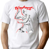 Bloodsport Action Premium T Shirt - Retro Graphic Tee for Men & Women - White