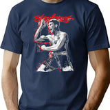 Bloodsport Action Premium T Shirt - Retro Graphic Tee for Men & Women - Navy