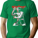 Bloodsport Action Premium T Shirt - Retro Graphic Tee for Men & Women - Green