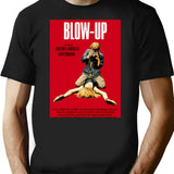 Blow - Up T-Shirt - Retro Graphic Tee for Men & Women - Black