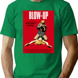 Blow - Up T-Shirt - Retro Graphic Tee for Men & Women - Green