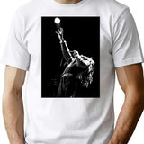 Bob Alone Concert Funny Gift T-Shirt - Sarcastic Humor Graphic Tee - White
