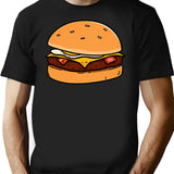 Bob's Practice Burger T-Shirt - Retro Graphic Tee for Men & Women - Black