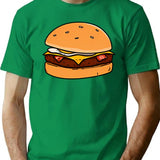 Bob's Practice Burger T-Shirt - Retro Graphic Tee for Men & Women - Green