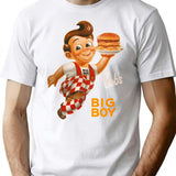 Bob_s Big Boy Burger T-Shirt - Retro Graphic Tee for Men & Women - White