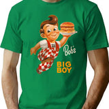 Bob_s Big Boy Burger T-Shirt - Retro Graphic Tee for Men & Women - Green