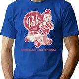Bob_s Big Boy (1) T-Shirt - Retro Graphic Tee for Men & Women - Blue