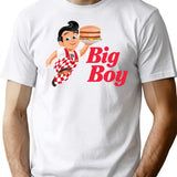 Bob_s Big Boy T-Shirt - Retro Graphic Tee for Men & Women - White