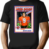 Bobby Boucher Football Trading Card T-Shirt for Men & Women, T-Shirts Graphic Tee - Black