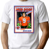 Bobby Boucher Football Trading Card T-Shirt for Men & Women, T-Shirts Graphic Tee - White