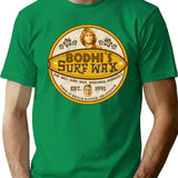 Bodhi'S Surf Wax Worn Label Lts T-Shirt for Men & Women, T-Shirts Graphic Tee - Green