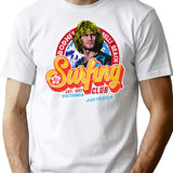 Bodhi'S Surfing Club T-Shirt for Men & Women, T-Shirts Graphic Tee - White
