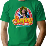 Bodhi'S Surfing Club T-Shirt for Men & Women, T-Shirts Graphic Tee - Green