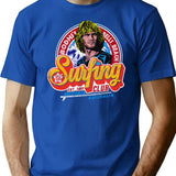 Bodhi'S Surfing Club T-Shirt for Men & Women, T-Shirts Graphic Tee - Blue