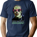 Bogus T-Shirt for Men & Women, T-Shirts Graphic Tee - Navy