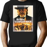 Bone Tomahawk T-Shirt for Men & Women, T-Shirts Graphic Tee - Black
