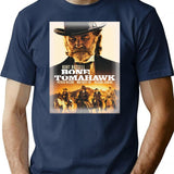 Bone Tomahawk T-Shirt for Men & Women, T-Shirts Graphic Tee - Navy