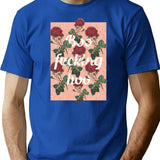 Boo Fucking Hoo T-Shirt - Retro Graphic Tee for Men & Women - Blue