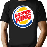Booger King T-Shirt for Men & Women, T-Shirts Graphic Tee - Black