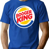 Booger King T-Shirt for Men & Women, T-Shirts Graphic Tee - Blue