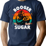 Booger Vintage T-Shirt - Retro Graphic Casual Tee - Navy