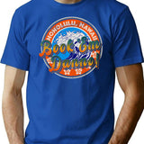 Book Em Danno T-Shirt for Men & Women, T-Shirts Graphic Tee - Blue