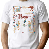 Born To Rock Medieval Style - Vintage English Manuscript Ii T-Shirt - White