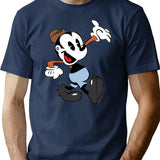 Bosko T-Shirt - Retro Graphic Tee for Men & Women - Navy