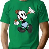 Bosko T-Shirt - Retro Graphic Tee for Men & Women - Green