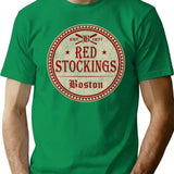 Boston Red Stockings Worn T-Shirt for Men & Women, T-Shirts Graphic Tee - Green