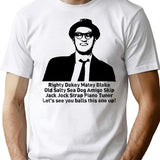 Bottom - Righty Dokey Matey - Funny Eddie Quote T-Shirt - White
