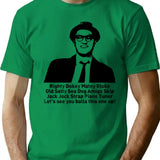 Bottom - Righty Dokey Matey - Funny Eddie Quote T-Shirt - Green