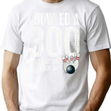 Bowling A 300 Game Bowling Team Shirt Bowler T-Shirt - White