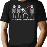 Brain Aneurysm Newshirtbrain Aneurysm Awareness It's Ok To Be A Little Different T-Shirt - Black