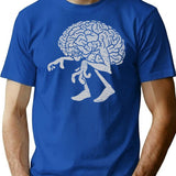 Braindead. T-Shirt for Men & Women, T-Shirts Graphic Tee - Blue